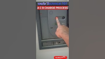 Air Circuit Breaker Charge Process #shorts #viral #technology #acb #aircircuitbreaker #tranding