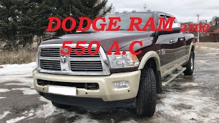 DODGE RAM 2500 550 H P