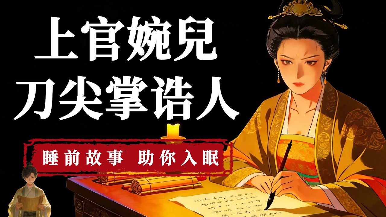從罪臣之女到巾幗宰相！上官婉兒行走在刀刃上的一生~|  睡前故事，助你入眠 
