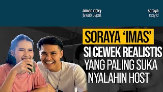 SORAYA RASYID JAWAB CEPAT KALO DITANYA SOAL UKURAN