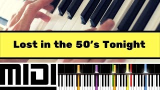 Vignette de la vidéo "🎼 Lost in the 50's Tonight (PIANO INSTRUMENTAL VERSION)"