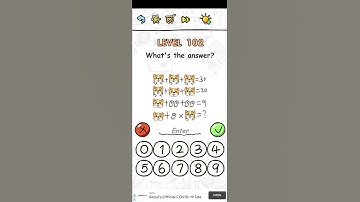 Brain challenge puzzle level 102 What