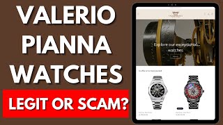 видео: Обзор часов Valerio Pianna — правда или обман? РАСКРЫТО! картинка: Обзор часов Valerio Pianna — правда или обман? РАСКРЫТО!