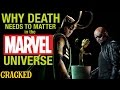 Why Death Needs To Matter in The Marvel Universe