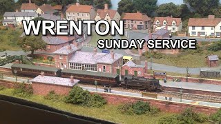 Sunday Service at Wrenton, an N gauge model railway layout.