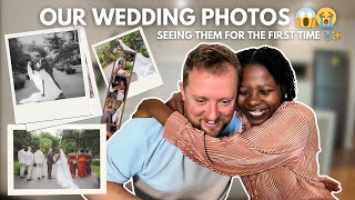 Reacting to Our Wedding Photos for the First Time 😭💍| Emotional & Hilarious Moments