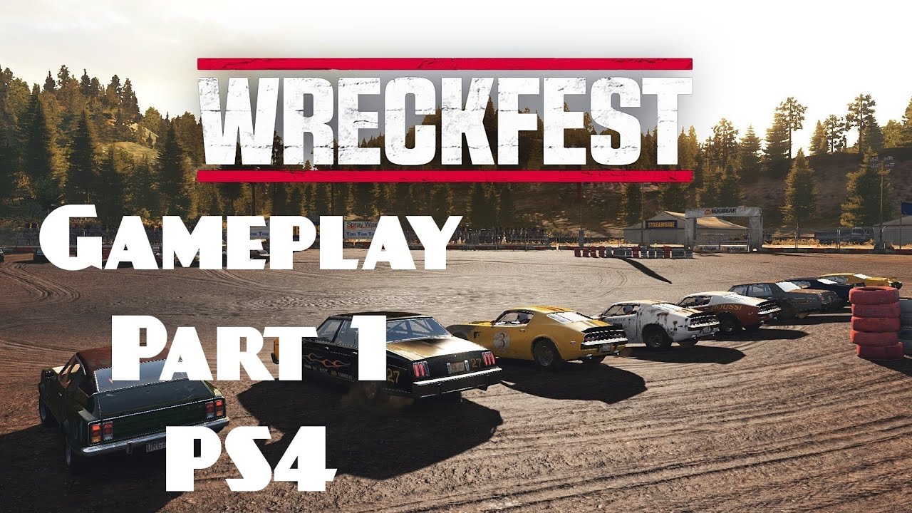 Wreckfest Gameplay Part 1 - Career Begins
