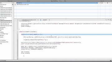 UIWebView iphone programming tutorial part 3/3