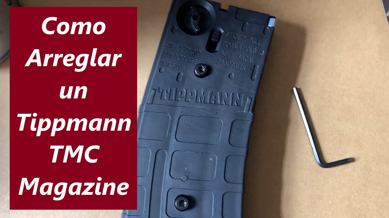 Como Limpiar y arreglar un Tippmann TMC Magazine/cartucho de Paintball