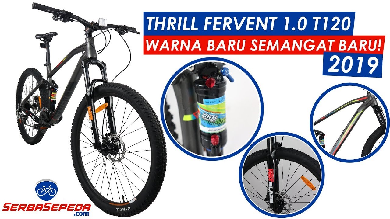  SEPEDA GUNUNG THRILL FERVENT 1.0 2019 - YouTube