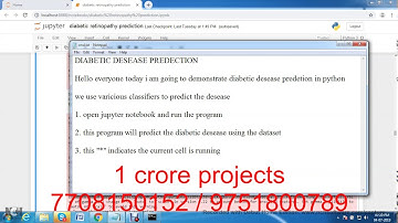 Diabetic Retinopathy Prediction In Python Using Machine Learning Concepts - 1Crore Projects