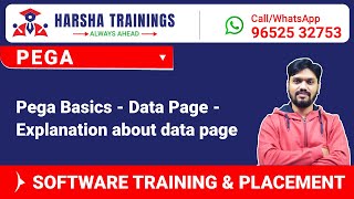 What is Data Page in Pega  | [Detailed Explanation]  Training +91-9652532753