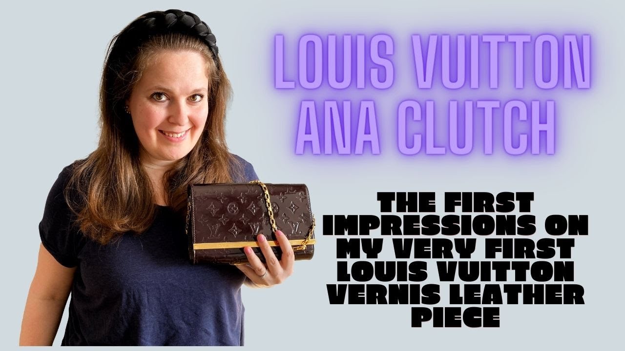 Louis Vuitton, Bags, Louis Vuitton Vernis Ana Clutch