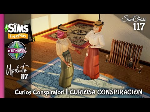 SimChase 117 🗝️ The Sims FreePlay 📜 Update 117 🏰 Curious Conspiracy