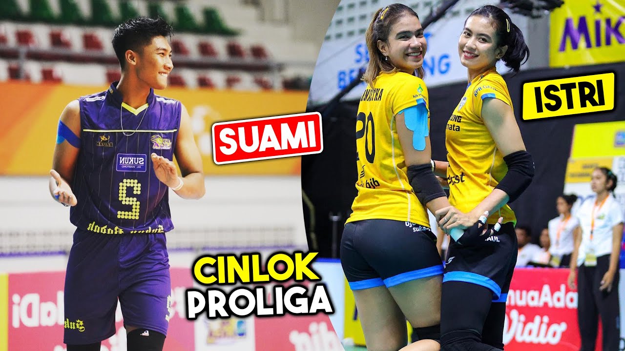 TERJEBAK CINTA WANITA TUKANG GEBUK! 10 Pasangan Atlet Voli Indonesia Cinta Lokasi di Proliga 2024