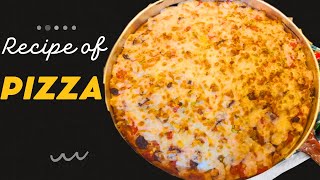 طريقة عمل بيتزا هشة بمقادير بسيطة جدا والطعم روعة