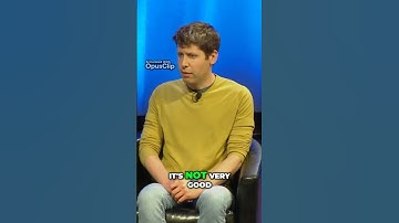 Sam Altman believes Chat GPT is still not good. #samaltman #founders #entrepreneur