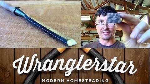 Vintage Timber Framing Chisel Restoration