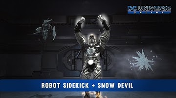DCUO: Ice DPS - Robot Sidekick & Snow Devil Together?