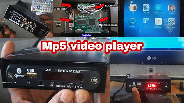Mp5 video player unboxing / audio video blutooth module / in telugu / GODUGU KALYAN