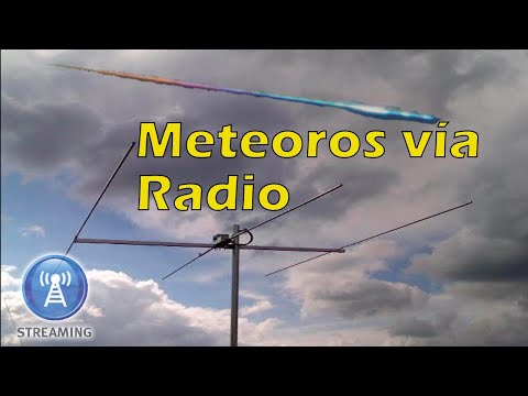 Streaming. Pruebas con la antena de detección de meteoros. Tarde de chill.