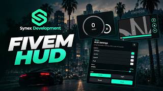 [FREE] HUD FiveM — Fully Customizable
