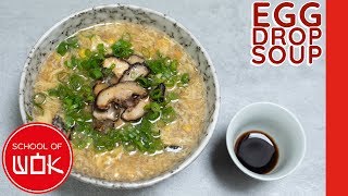 Easy Egg Drop Soup Recipe!