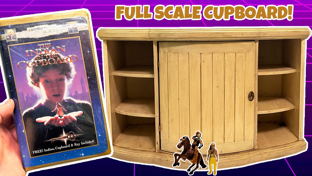 THE REAL CUPBOARD from The Indian in the Cupboard!!! Nostalgic 90s ...