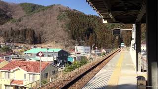 三陸鉄道南リアス線 奇跡の車両（36-105）盛行 平田駅発車