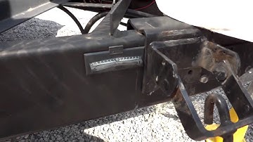 Camper in Training- Leveling the camper front to back