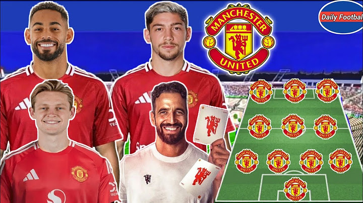 Ruben Amorim's New Formation 3-3-2-2 With De Jong, Valverde & Cunha In 25/26 😍 Man Utd Transfer News