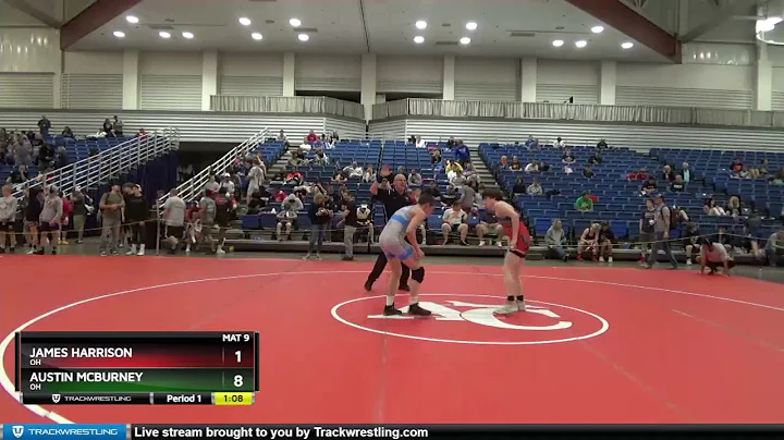120 Lbs Cons. Round 3 - James Harrison, OH Vs Aust...