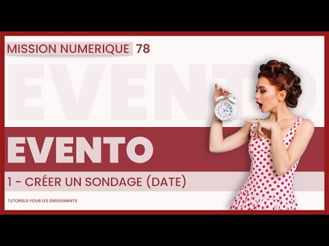 Evento - Créer un sondage (date)