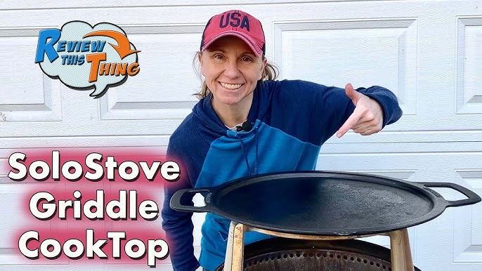 Solo Stove Bonfire & Yukon Cast Iron Griddle Top
