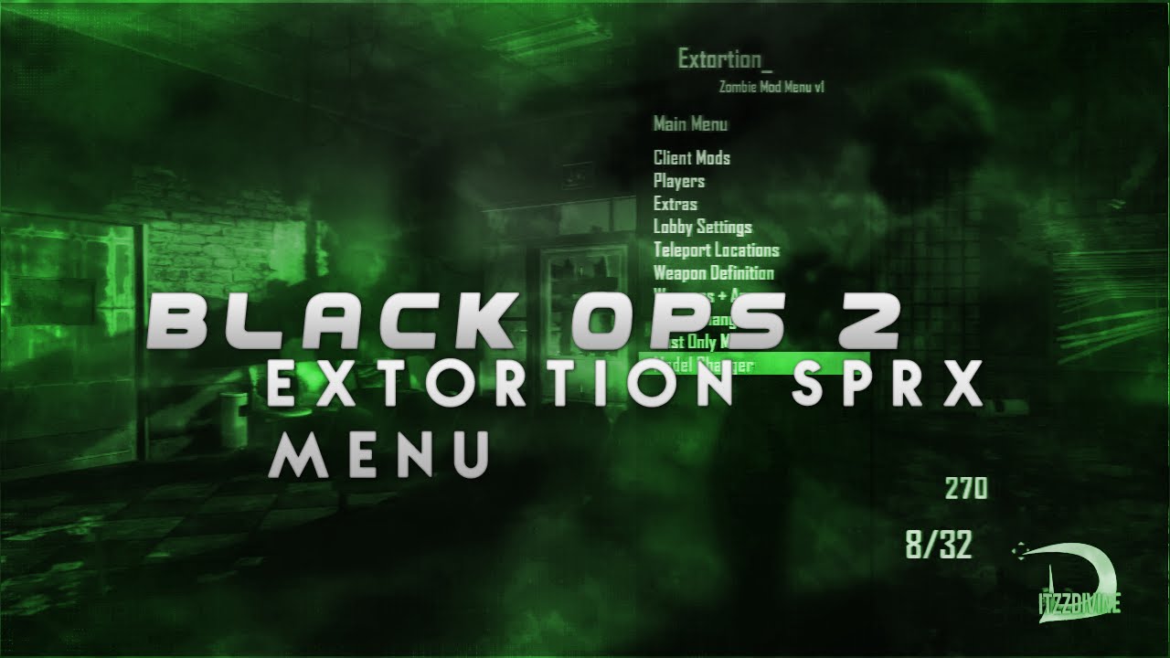 PS3] Black Ops 2 Zombies Extortion SPRX Mod Menu [DEX] [1.19 ... - 