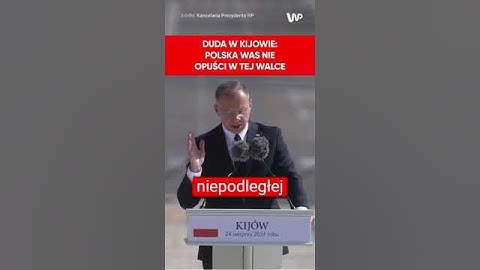 Duda do Ukraińców: Polska nie zostawi Ukrainy. Miejsce Ukrainy jest w Europie