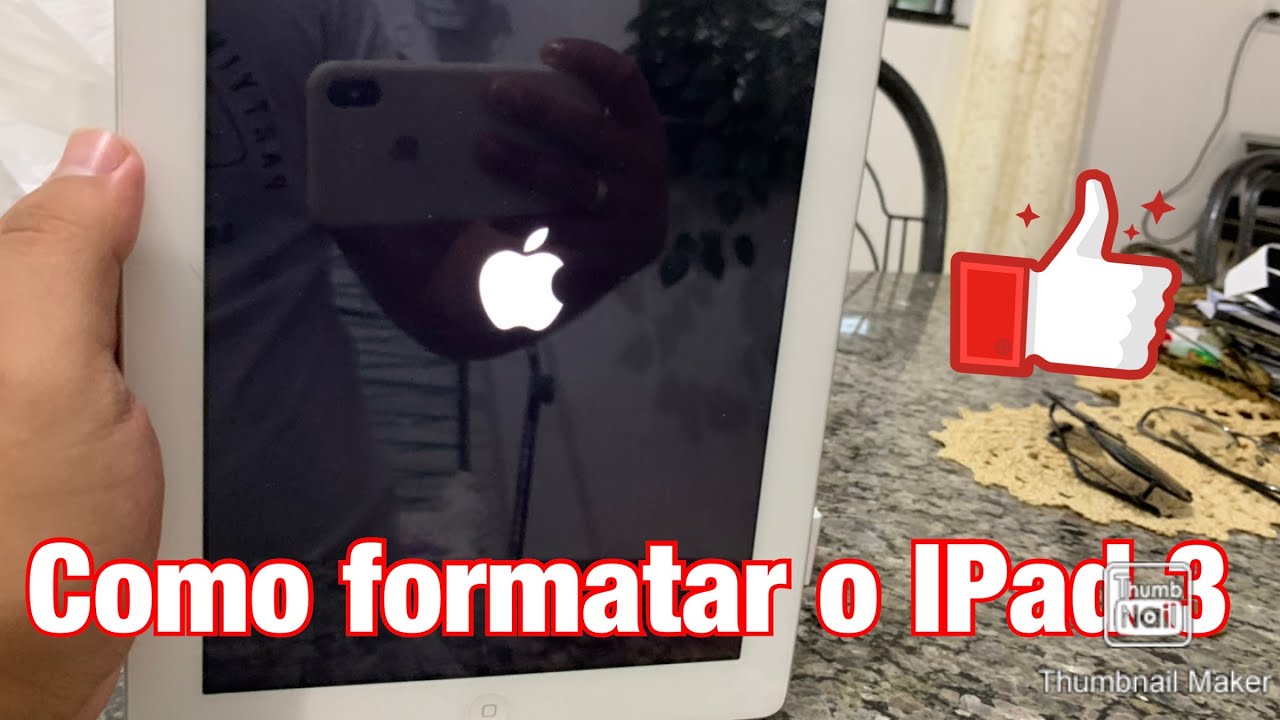 COMO FORMATAR O IPAD 3!! 2022 #iphone #ipad - YouTube