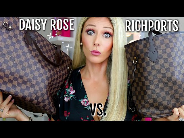 Comparing the Daisy Rose, Luxouria & Wodkeis Brown Checkered Makeup Bags