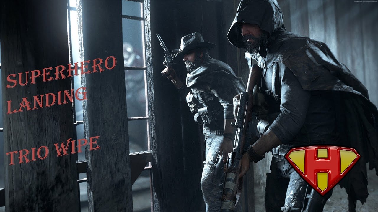 Superhero landing trio wipe - Hunt: Showdown