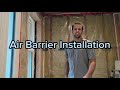 How to install an air barrier / smart vapor retarder - Certainteed Membrane