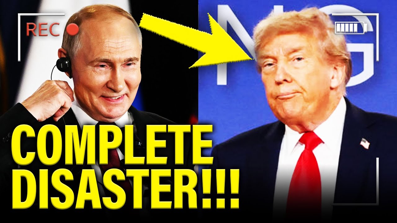 🚨Trump RUNS OFF STAGE after DISASTER Putin Presser