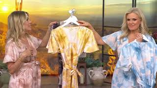 Me by Jennie Garth Camellia Printed Faux Wrap Dress on QVC