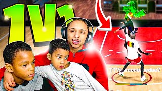 1v1 10 YEAR OLD BROTHER VS SUBSCRIBER TRASH TALKER!!! THEY HAD A ROAST BATTLE ! SOMEONE CRIED