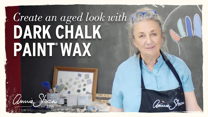 How to create an aged look using Dark Chalk Paint ...