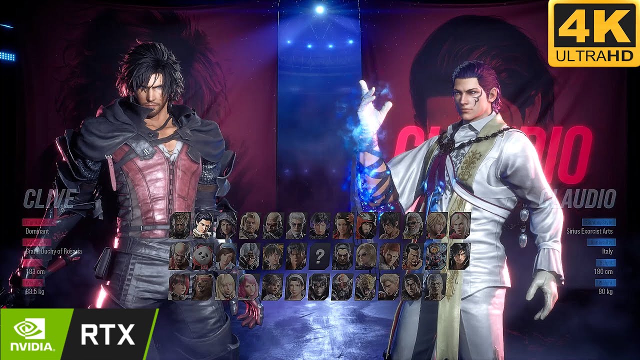 CLIVE VS CLAUDIO  || TEKKEN 8 ULTRA HARD Gameplay (4K 60FPS HIGH SETTINGS)