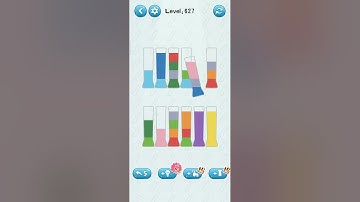 water sort color bottle puzzle game level 627 Numpuz android ios games All level game funny gaming