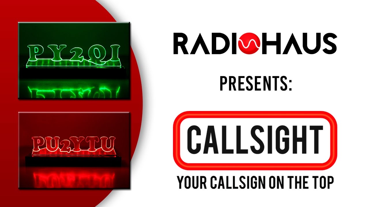 DISPLAY CALLSIGHT - "Your Callsign on the top"