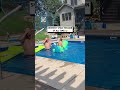Pool rocket does rad flip 😂🚀                      🎥: Danielle Bolen via ViralHog