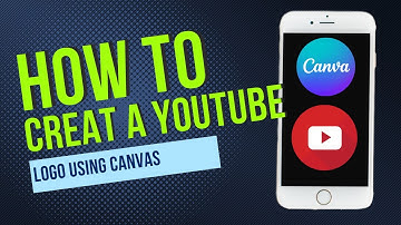 How to create a YouTube logo using canva easy and fast tutorial