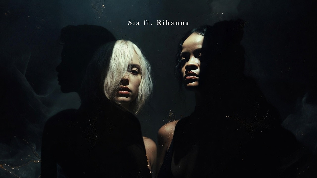 Sia ft.  Rihanna - Love Me in the Dark (Lyrics Video)